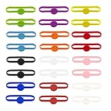 Wiederver Wendbare Markierer Party Wein Glas Marker Silikon Bunte Dekoration Silikon Cup Marker...