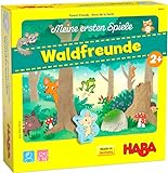 HABA 306605 - Meine ersten Spiele – Waldfreunde, Kleinkindspiel ab 2 Jahren, made in Germany, Bunt