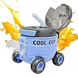 Mars Rover Trinkflasche, Cartoon-Wasserflasche, auslaufsicher, Trinkflasche, Kinder-Trinkbecher,...