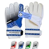 HUDORA Torwarthandschuhe - Gepolsterte Fußball Torwarthandschuhe für Kinder & Jugendliche in...