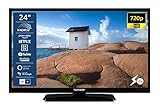 TELEFUNKEN XH24SN550MV 24 Zoll Fernseher/Smart TV (HD Ready, HDR, Triple-Tuner, 12 Volt) - 6 Monate...