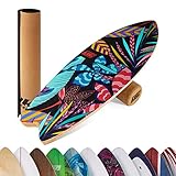 BoarderKING Indoorboard Wave Balance Board für Surfen und Indoor, Balance Board für NeuroMuscular...