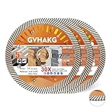 GVHAKG Diamanttrennscheibe 125mm,Turbo Dünn Diamant Trennscheiben Für Fliesen Granit Marmor Beton...