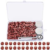 325 Stück Siegelwachs Set, Siegel Wachs Perlen Sticks Set, Octagon Wachs Siegel Set mit 4 Stück...