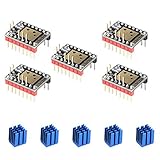 BIQU DIRECT 3D Printer Part Stepstick Mute TMC2209 V1.2 Stepper Motor Driver with Heatsink for SKR...