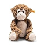 Steiff Bodo Affe 30 cm, Plüsch-Affe, Soft Cuddly Friends, Kuscheltier für Kinder, aus...