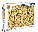 Clementoni 39408 Impossible Puzzle Minions – Puzzle 1000 Teile ab 9 Jahren, Erwachsenenpuzzle mit...