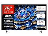 TCL 75T69C 75 Zoll QLED, Direct LED TV, 4K HDR TV, Smart Google TV (Dolby Vision & Atmos, Motion...