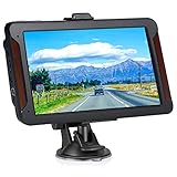 Aonerex Navigationsgerät 7 Zoll Touchscreen GPS Navi Navigation Navigationssystem Mehrsprachig für...