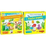 HABA 304223 - Meine ersten Spiele – Spielesammlung, 10 erste Spiele auf dem Bauernhof & 4983 -...