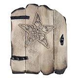 Buhdjfnke Pentagramm Miniatur-Baumtür für Draußen, Miniatur-Baumdekoration, Tür, Feentür,...