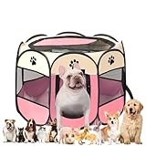 Welpenauslauf, Welpenlaufstall, Laufstall Hund, Katzengehege, Hundelaufstall für Wohnung,...