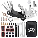 BBWELL Fahrrad Reparatur Set,Fahrrad Werkzeug,17-in-1 Werkzeuge für Fahrradflickzeug...