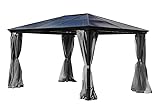 Jet-Line® | Alu Pavillon 3 x 4 m | Pergola Überdachung | Gartenpavillon Taneo | 3 x 4 m |...