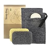 Seifensäckchen, Peeling-Seifenbeutel für große Seife oder übrig gebliebene Teile,...