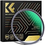 K&F Concept Nano X-Serie UV Filter 77mm Schott-Glas B270 28 Schichten MC Super Slim Schutzfilter...