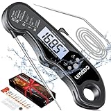 Umedo Fleischthermometer, 2-in-1-Digital-Grillthermometer, sofort ablesbares Bratenthermometer,...