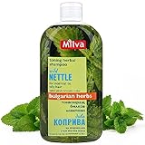 Milva Brennnessel Shampoo für Fettiges Haar – 500 ml Natürliches Haarreinigungs Shampoo –...