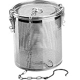 Gewürzsieb Aus Edelstahl - Gewürze Sieb, Gewürzfilter, Teefilter für Lose Kanne, Gross Teesieb...