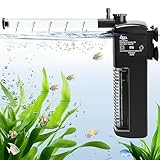 AQQA Aquarium Filter,Einstellbare Aquarium Internal Filter,4.5W Aquarium innenfilter mit 300L/H...