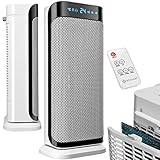KESSER® - Heizlüfter mit Fernbedienung - 2000W Keramik Heizlüfter Heiztower 10-35°C...