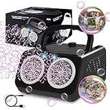 PANACARE 2.0 Automatische Seifenblasenmaschine, Tragbar Professional Bubble Machine 20000+...