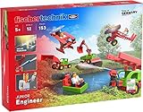 fischertechnik 564066 JUNIOR Engineer – Bausatz für Kinder ab 5 Jahren, Spielzeug mit Solarrotor...