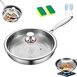 mondpfote Tovara Titanium Pro Pfanne, 2026 New Titan Pfanne Unbeschichtet, Titanium Hammered Pan...