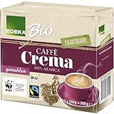 EDEKA Bio Kaffee gemahlen Fairtrade 2x 250G Bio-Röstkaffee, gemahlen 100 % Arabica Kaffeepulver...
