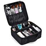 Kosmetiktasche Portable Reise Make Up Tasche,Professionelle MakeUp Organizer Schmink Aufbewahrung...