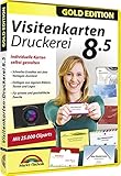 Visitenkarten Druckerei 8.5 - professionelle Visitenkarten gestalten und drucken für Windows 11/ 10...