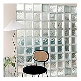Klarglasblock für hochtransparente Bauprojekte, ideal für Wandtrennwände, DIY-Beleuchtung und...