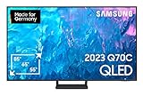 Samsung QLED 4K Q70C 55 Zoll Fernseher (GQ55Q70CATXZG, Deutsches Modell), Quantum Prozessor 4K,...