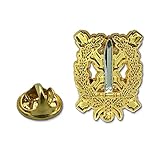 Pin GOE Sondereinsatzgruppen Landarmee Spanien Sammlerstücke 2 cm Metall, gold, One size