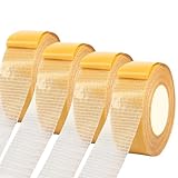 HFDONGL 4 Rolls Doppelseitiges Klebeband Extra Stark Teppich Klebeband 3cm x 20m Klebeband...