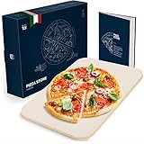 Blumtal Pizzastein - Pizza Stone aus hochwertigem Cordierit für Pizza wie beim Italiener,...