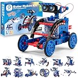 Sillbird Solar STEM Roboter Bausatz, 12-in-1 Lernspielzeug für Kinder Jungen ab 8 Jahren, Kreative...