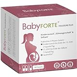 BabyFORTE® FolsäurePlus | vegan | Schwangerschaftsvitamine - Kinderwunsch Vitamine | 16...