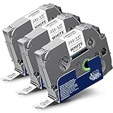 Labelwell kompatibel TZe-231 TZe231 für Brother TZc-231 TZ-231 TZe Bänder 12mm 0.47 Laminated...