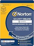 Norton Virenscanner Programm - Security Deluxe 5 Geräte für 1 Jahr - 2024 / 2025 - DOWNLOAD -...