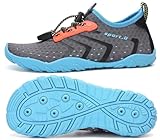 SAGUARO Badeschuhe Kinder Wasserschuhe Schwimmschuhe Jungen Mädchen Aquaschuhe Strandschuhe...