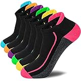 Wandersocken für Damen 5 Paare, Socken Damen Sportsocken Atmungsaktive Gepolsterte Thermische...