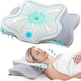 DONAMA Memory Foam Kissen ergonomisches Nackenkissen Kopfkissen Seitenschläferkissen für Seiten,...