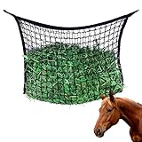LKFDTW Pferd Heunetz Groß, Engmaschiges Heunetz für Pferde, Robustes & Langlebiges Heurasternetz...