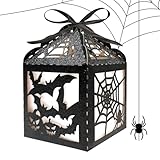 Halloween Boxen | Papierfledermaus Partyzubehör - Halloween Gastgeschenkboxen Süßigkeitentüte -...