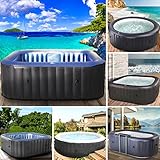 BRAST® Whirlpool aufblasbar MSpa | 4-8 Personen | viele Modelle rund und eckig | Ø 125-224cm |...