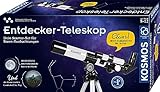 KOSMOS 676889 Entdecker-Teleskop, Starter-Set für Einsteiger und Kinder ab 8 Jahre, 2 Okulare für...