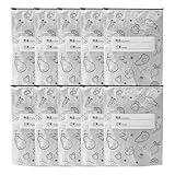 Folienbeutel – Versiegelung Haltbarer Lebensmittelbeutel | 10 Stück Aluminium-Aufbewahrung,...