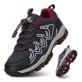 UOVO Turnschuhe Jungen Wanderschuhe Sneakers Kinder Trekking Schuhe Outdoor Sportschuhe Laufschuhe...