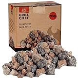 BURI Lavasteine 9kg zum Grillen Nachfüllpackung für Lavastein-Gasgrills | Für Gasgrill, Backofen...